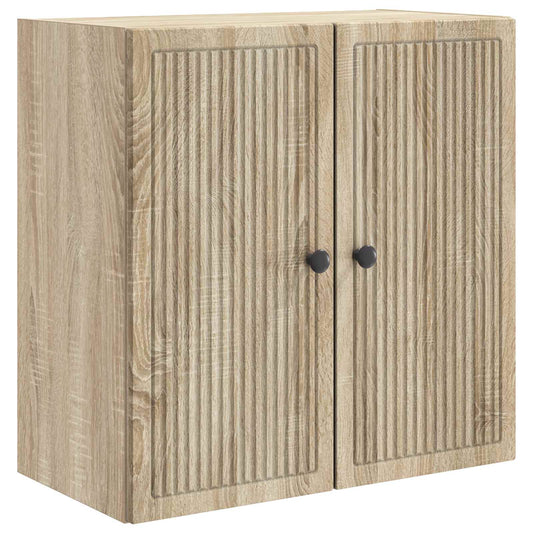 vidaXL Wall-Mounted Cabinet Sonoma Oak 59 x 31 x 60 cm Engineered Wood