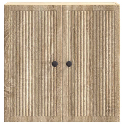 vidaXL Wall-Mounted Cabinet Sonoma Oak 59 x 31 x 60 cm Engineered Wood