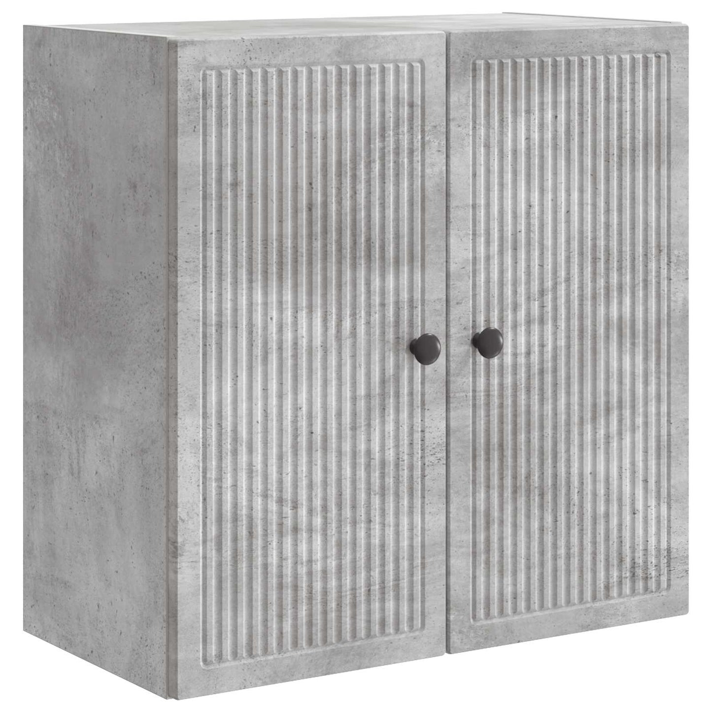 vidaXL Wall-Mounted Cabinet Concrete Grey 59 x 31 x 60 cm