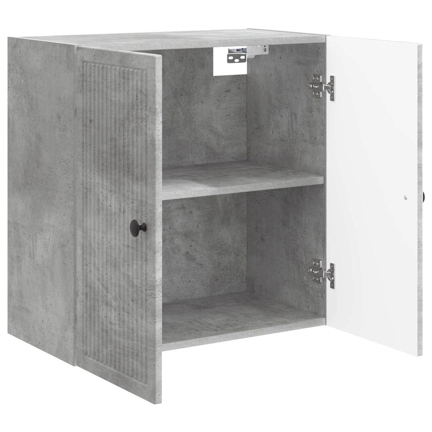 vidaXL Wall-Mounted Cabinet Concrete Grey 59 x 31 x 60 cm