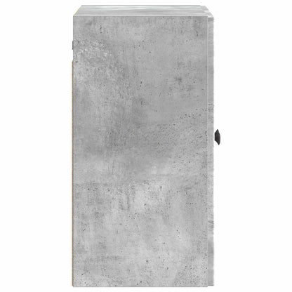 vidaXL Wall-Mounted Cabinet Concrete Grey 59 x 31 x 60 cm