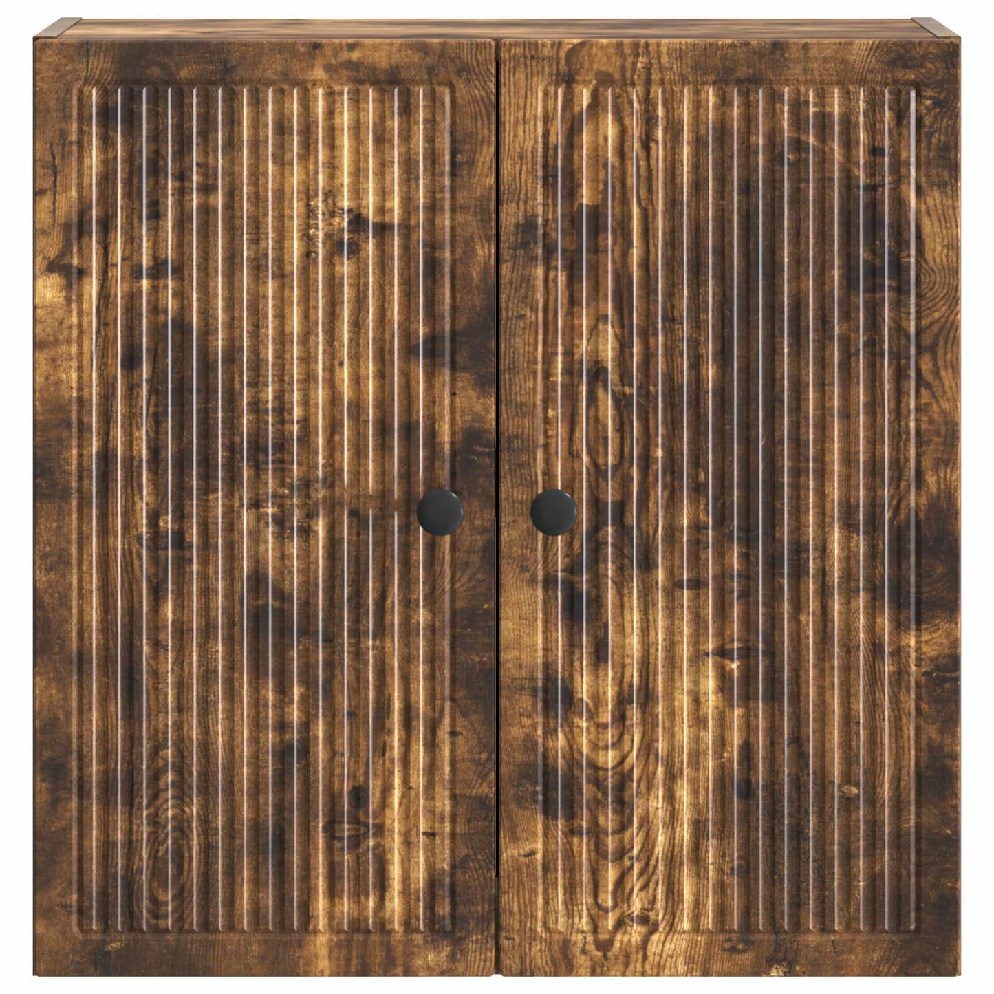 vidaXL Wall-Mounted Cabinet Smoked Oak 59 x 31 x 60 cm Engineered Wood
