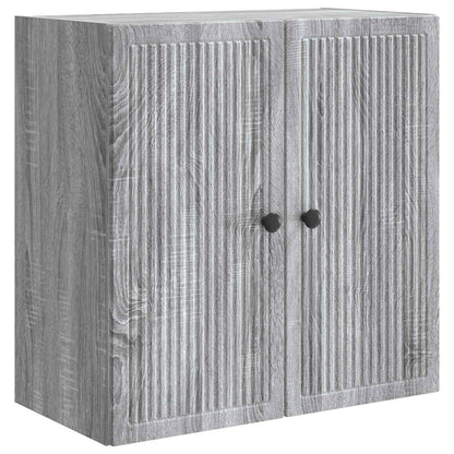 vidaXL Wall-Mounted Cabinet Grey Sonoma 59 x 31 x 60 cm