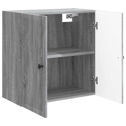 vidaXL Wall-Mounted Cabinet Grey Sonoma 59 x 31 x 60 cm