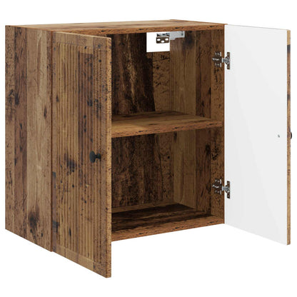 vidaXL Wall-Mounted Cabinet Old Wood 59 x 31 x 60 cm Engineered Wood