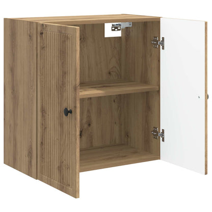 vidaXL Wall-Mounted Cabinet Artisan Oak 59 x 31 x 60 cm
