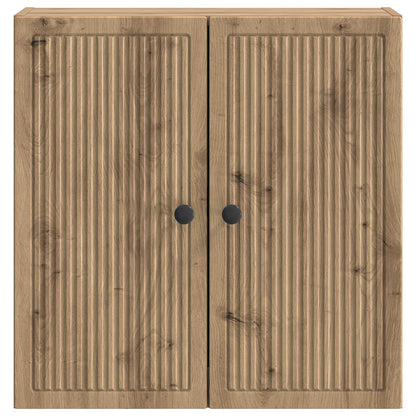 vidaXL Wall-Mounted Cabinet Artisan Oak 59 x 31 x 60 cm
