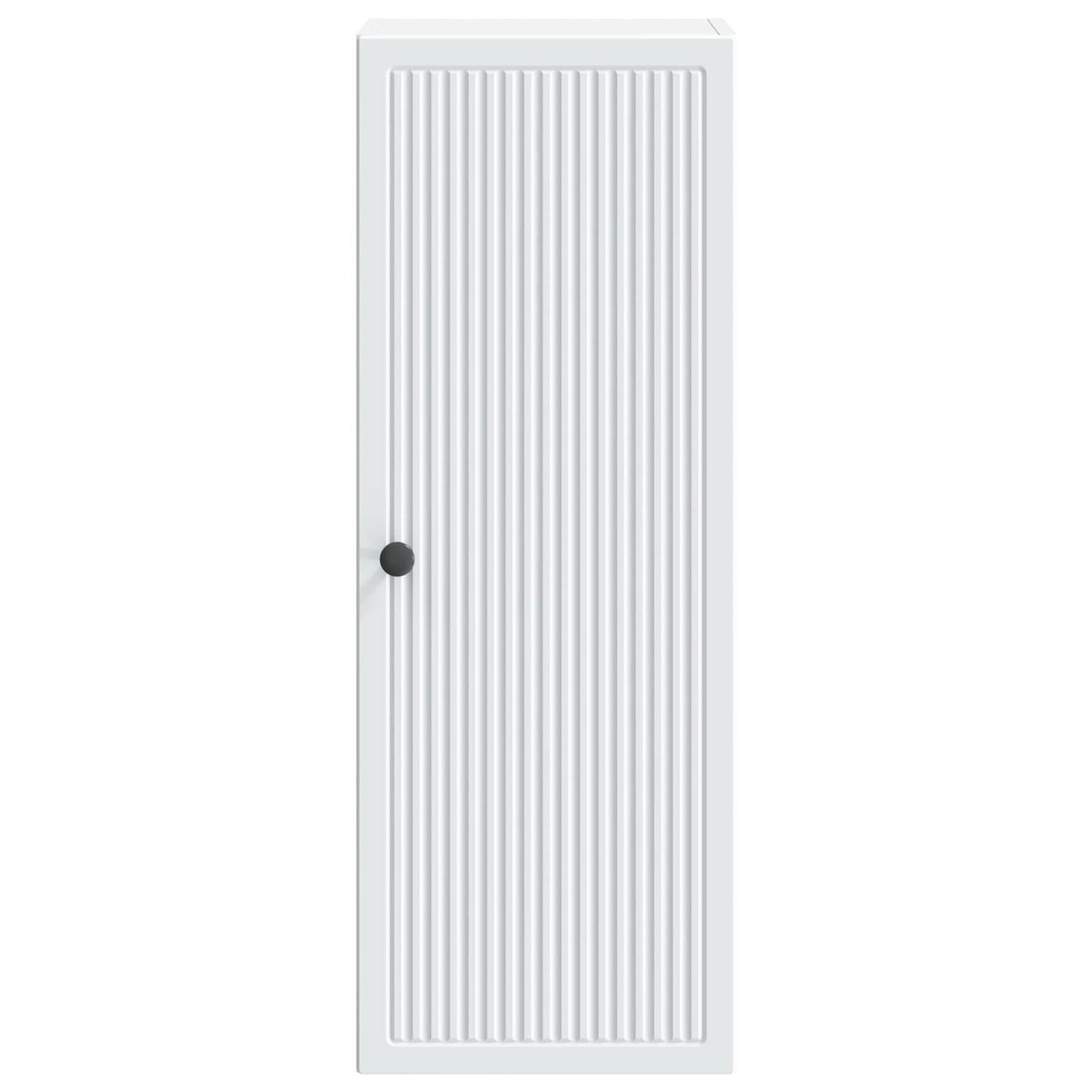 vidaXL Wall-Mounted Cabinet White 33 x 34.5 x 90 cm Engineered Wood