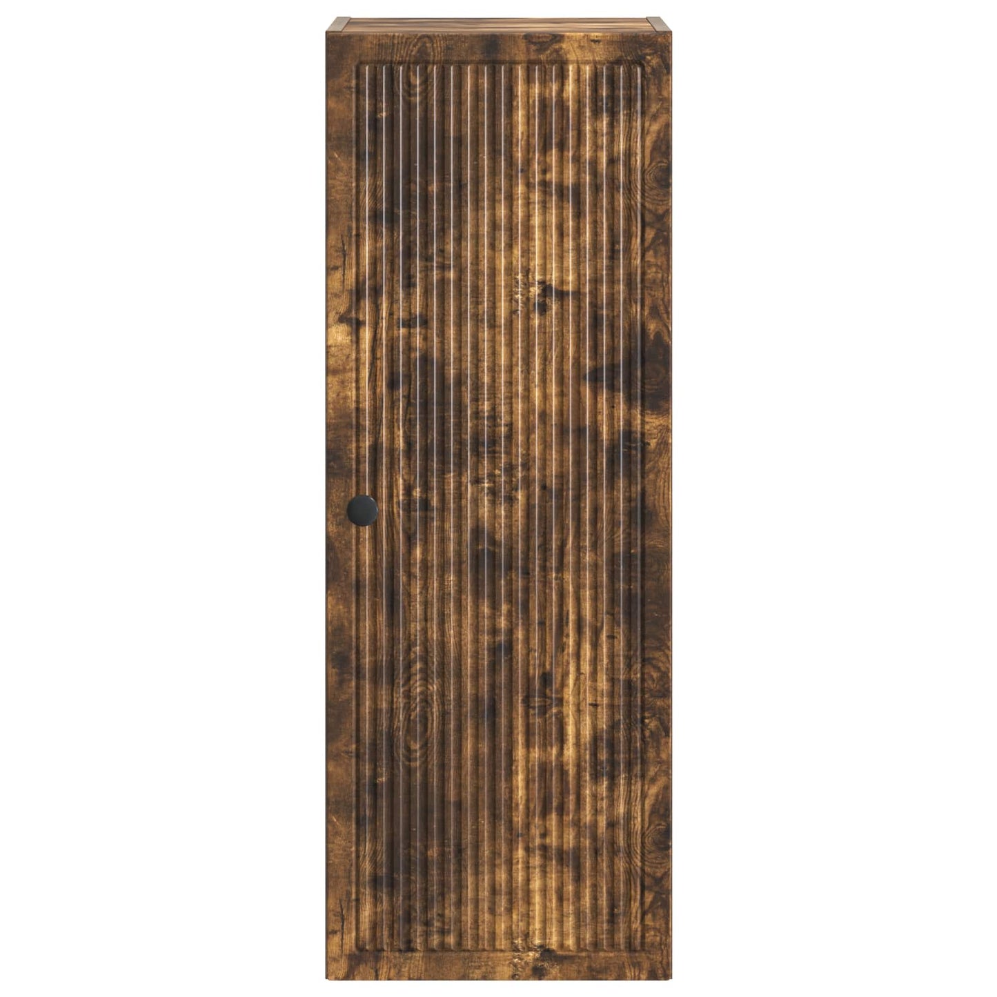 vidaXL Wall-Mounted Cabinet Smoked Oak 33 x 34.5 x 90 cm