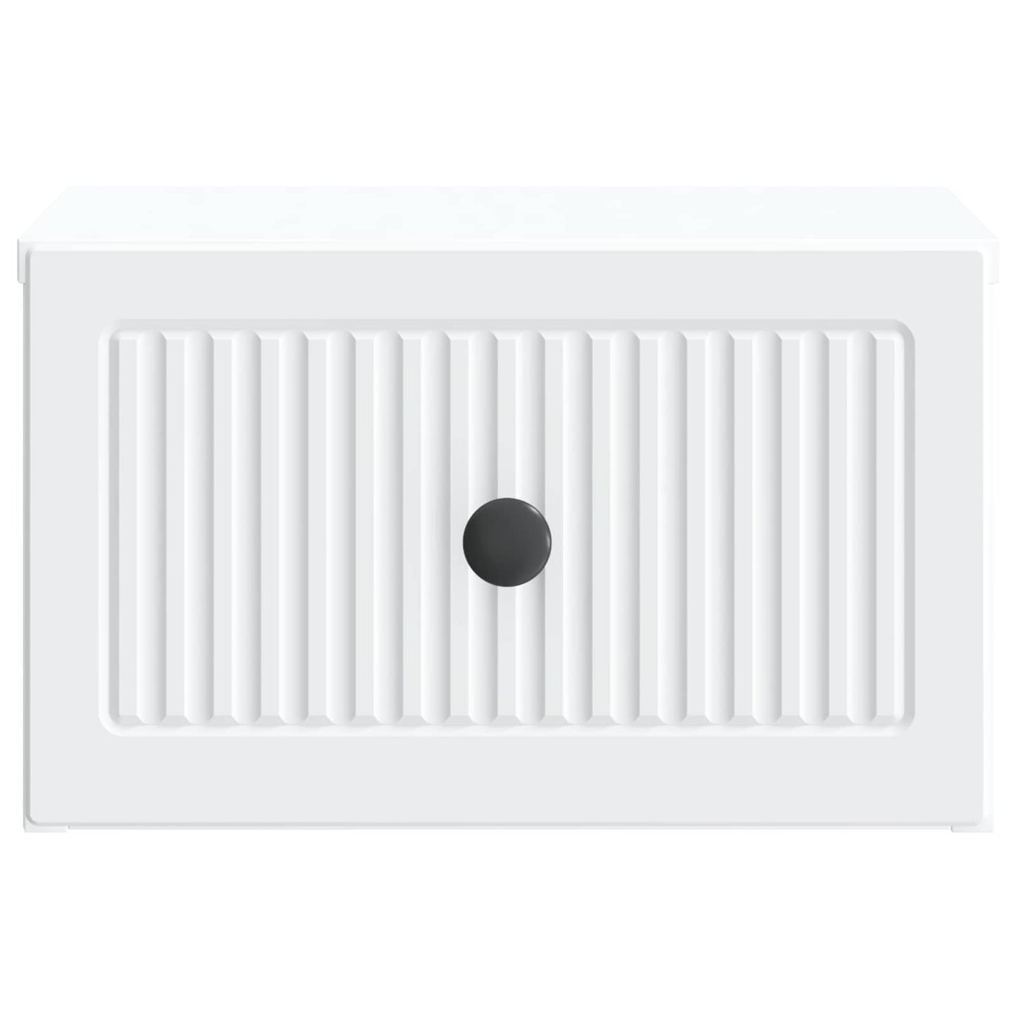 vidaXL Wall-Mounted Bedside Cabinet White 33 x 34.5 x 20 cm