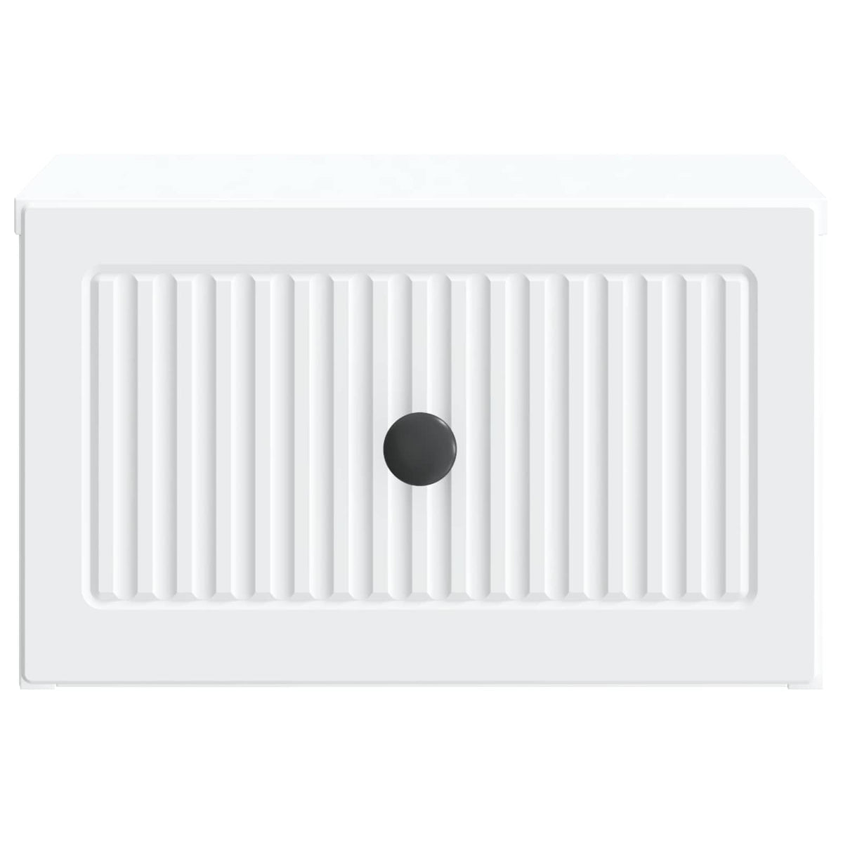 vidaXL Wall-Mounted Bedside Cabinet 2 pcs White 33 x 34.5 x 20 cm