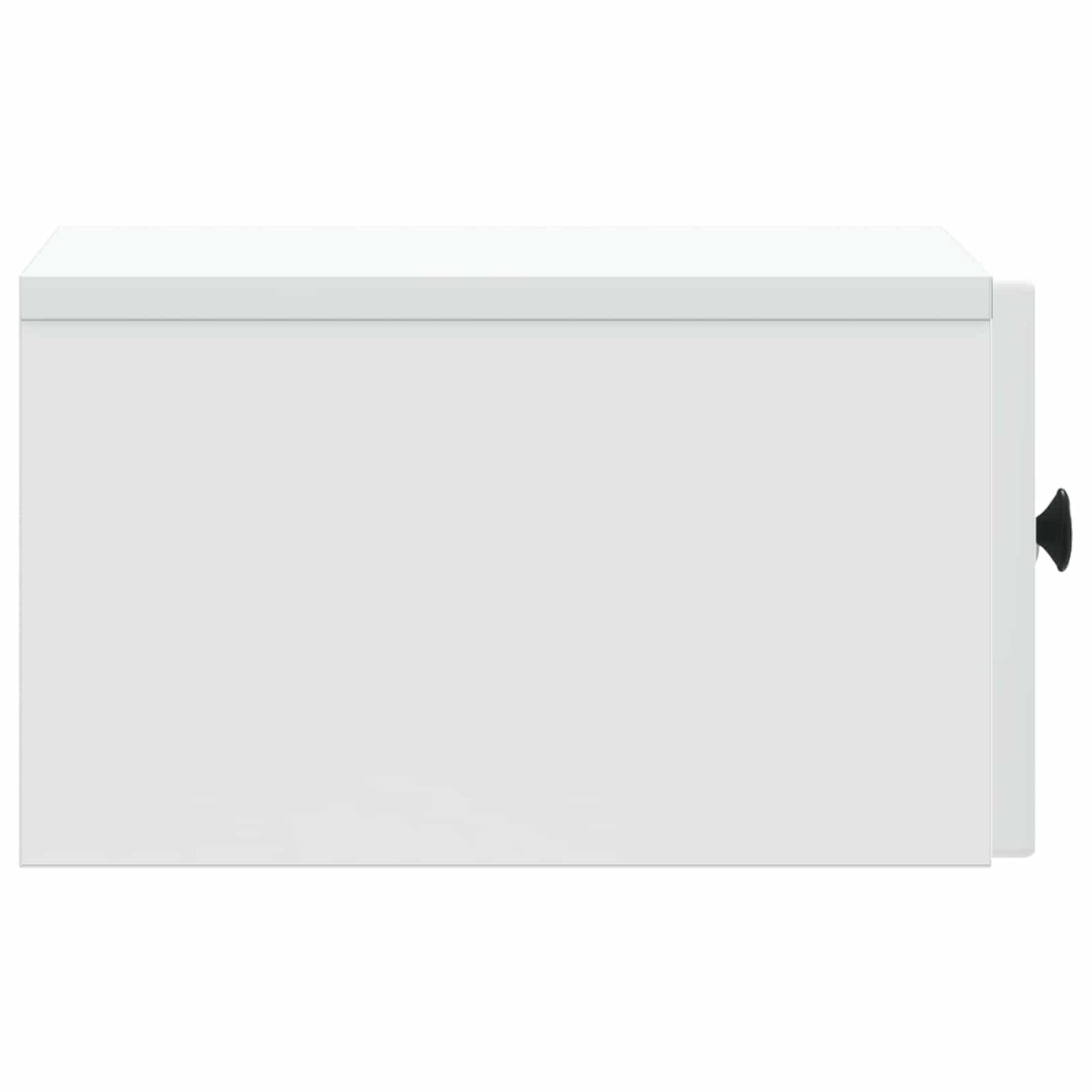 vidaXL Wall-Mounted Bedside Cabinet 2 pcs White 33 x 34.5 x 20 cm