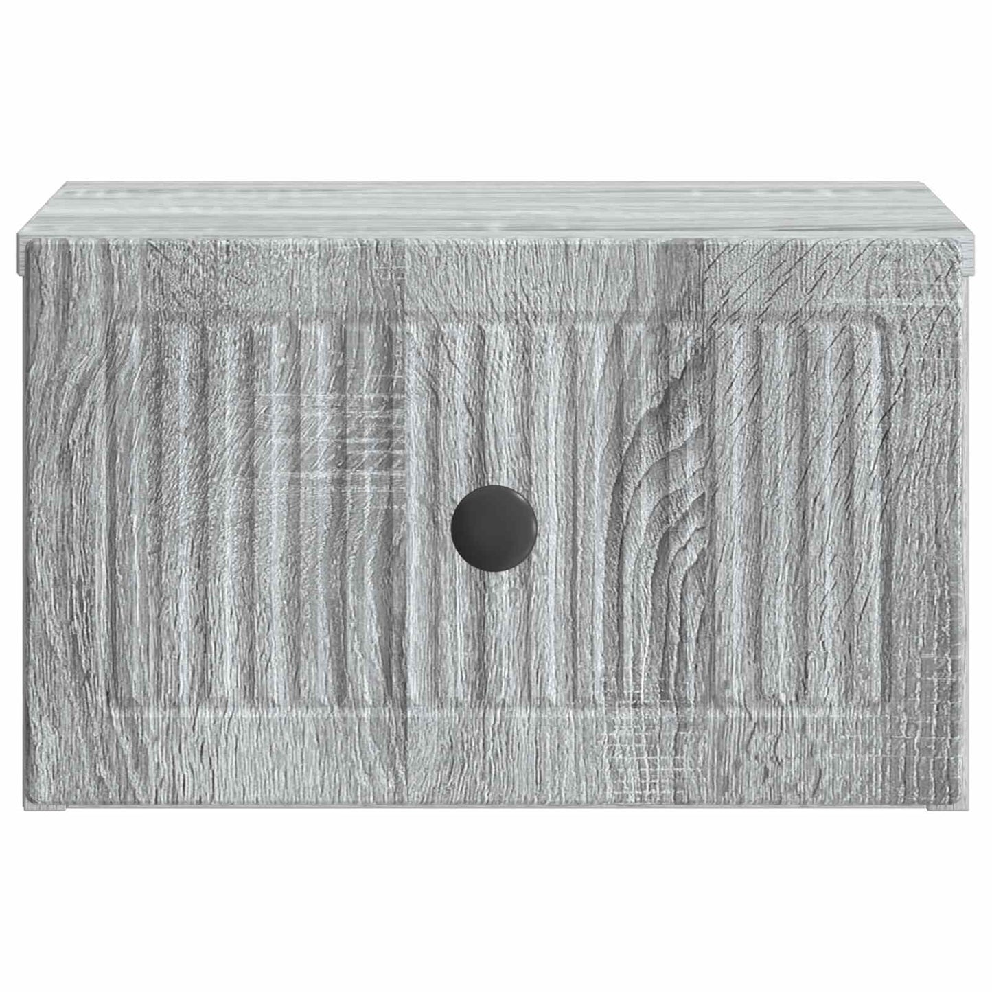 vidaXL Wall-Mounted Bedside Cabinet 2 pcs Grey Sonoma Engineered Wood