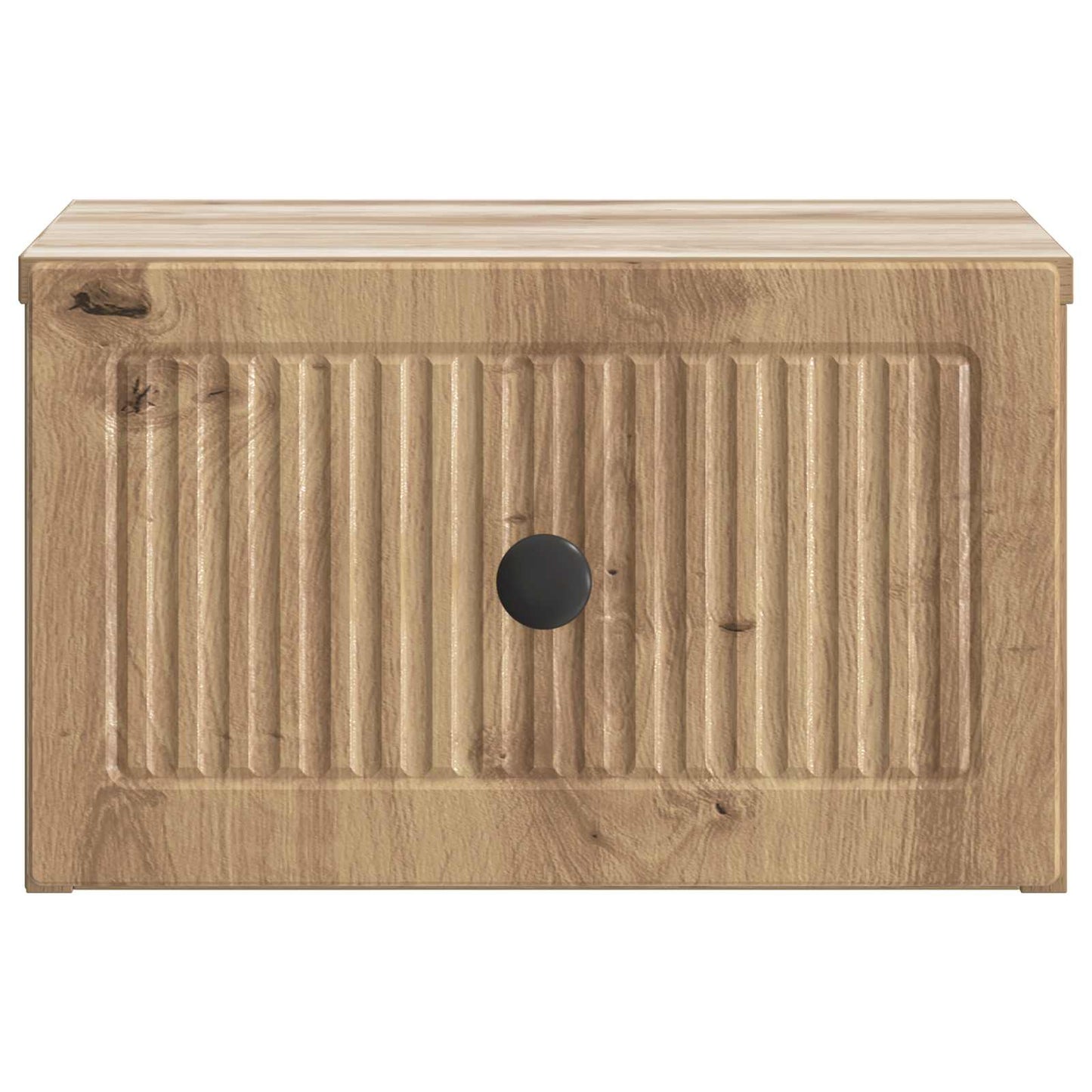 vidaXL Wall-Mounted Bedside Cabinet Artisan Oak 33 x 34.5 x 20 cm