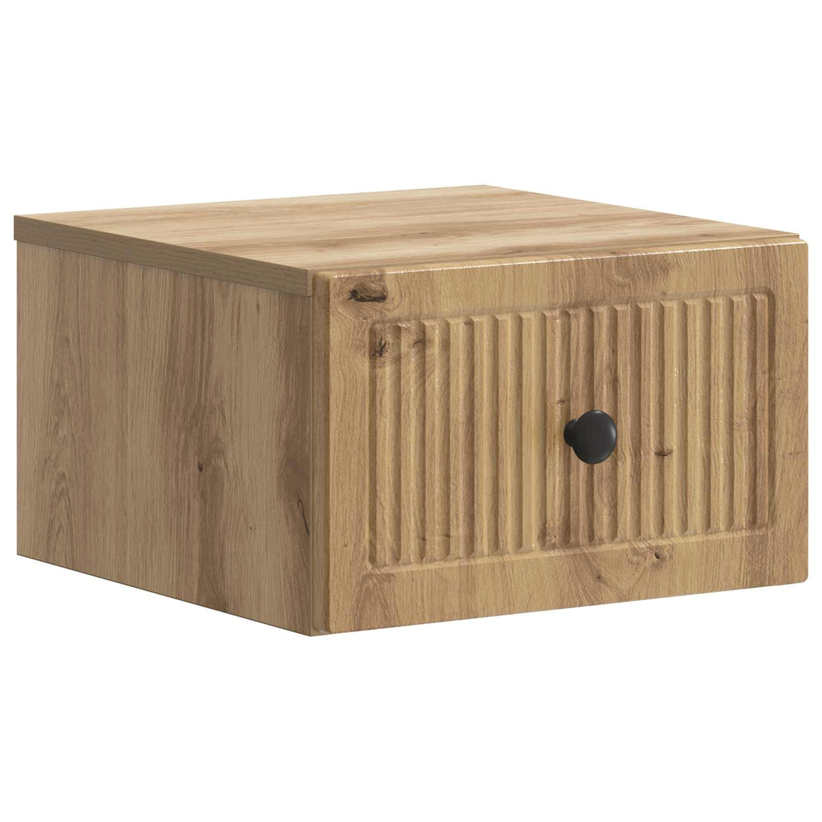 vidaXL Wall-Mounted Bedside Cabinet 2 pcs Artisan Oak