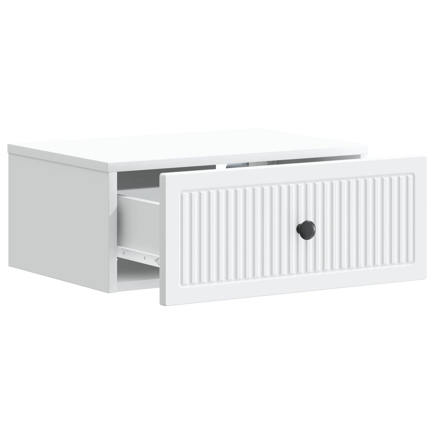 vidaXL Bedside Cabinet 2 pcs White 49 x 34.5 x 20 cm Engineered Wood