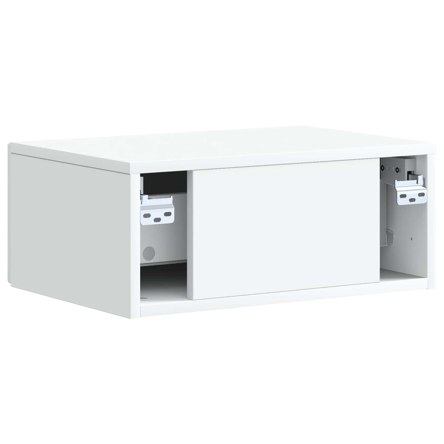vidaXL Bedside Cabinet 2 pcs White 49 x 34.5 x 20 cm Engineered Wood