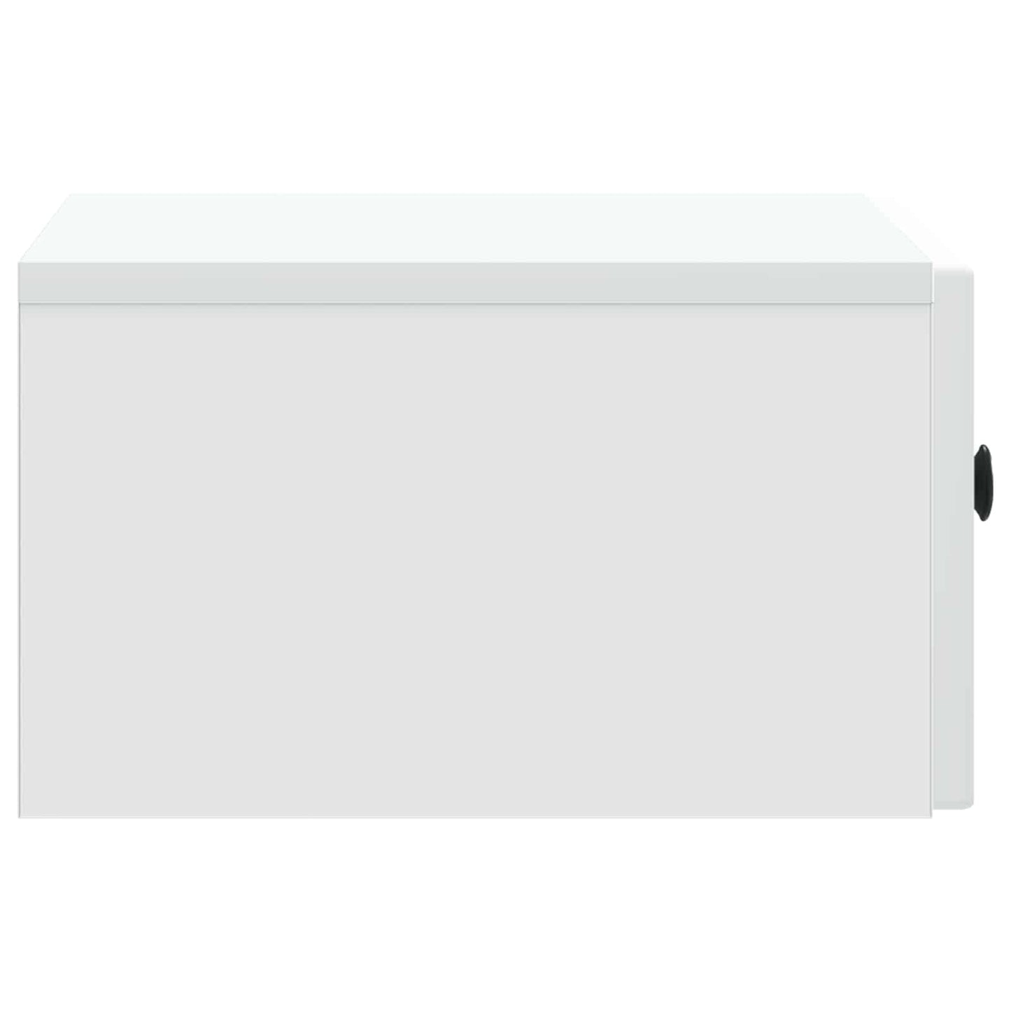 vidaXL Bedside Cabinet 2 pcs White 49 x 34.5 x 20 cm Engineered Wood