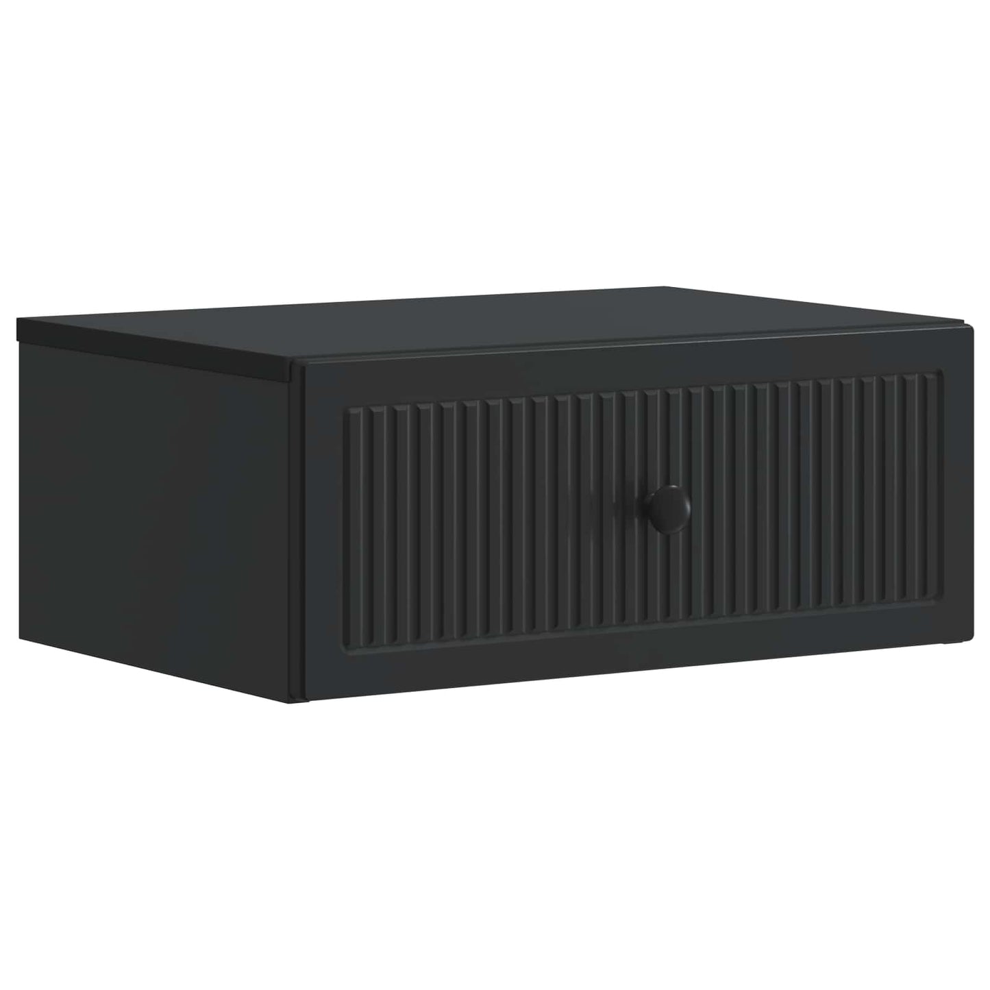 vidaXL Bedside Cabinet 2 pcs Black 49 x 34.5 x 20 cm Engineered Wood