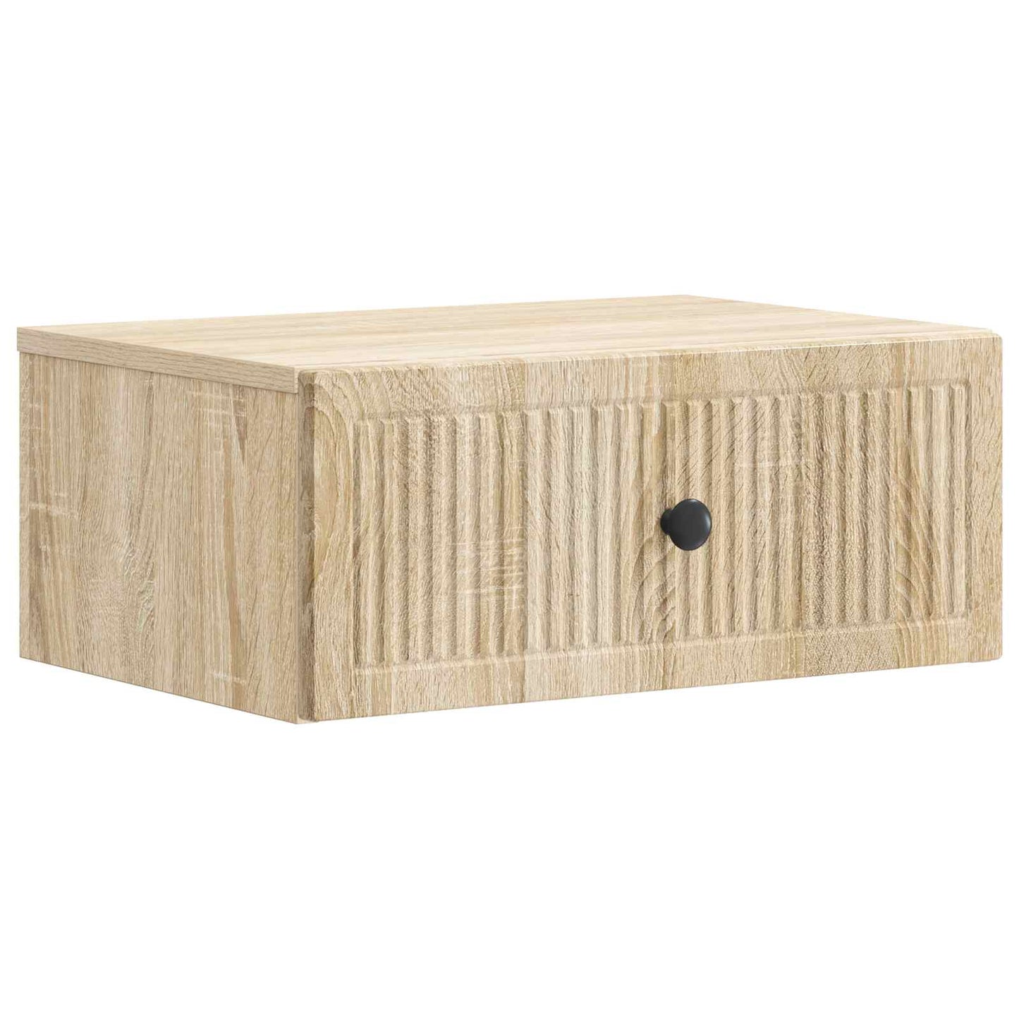 vidaXL Bedside Cabinet with Drawer 2 pcs Sonoma Oak 49 x 34.5 x 20 cm