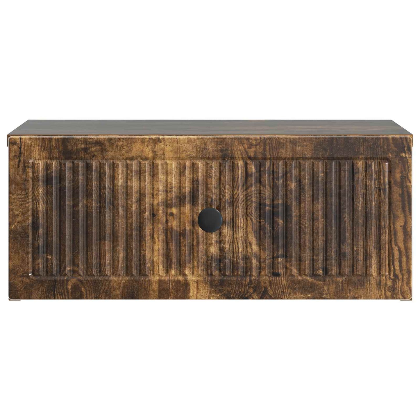 vidaXL Bedside Cabinet with Drawer 2 pcs Smoked Oak 49 x 34.5 x 20 cm