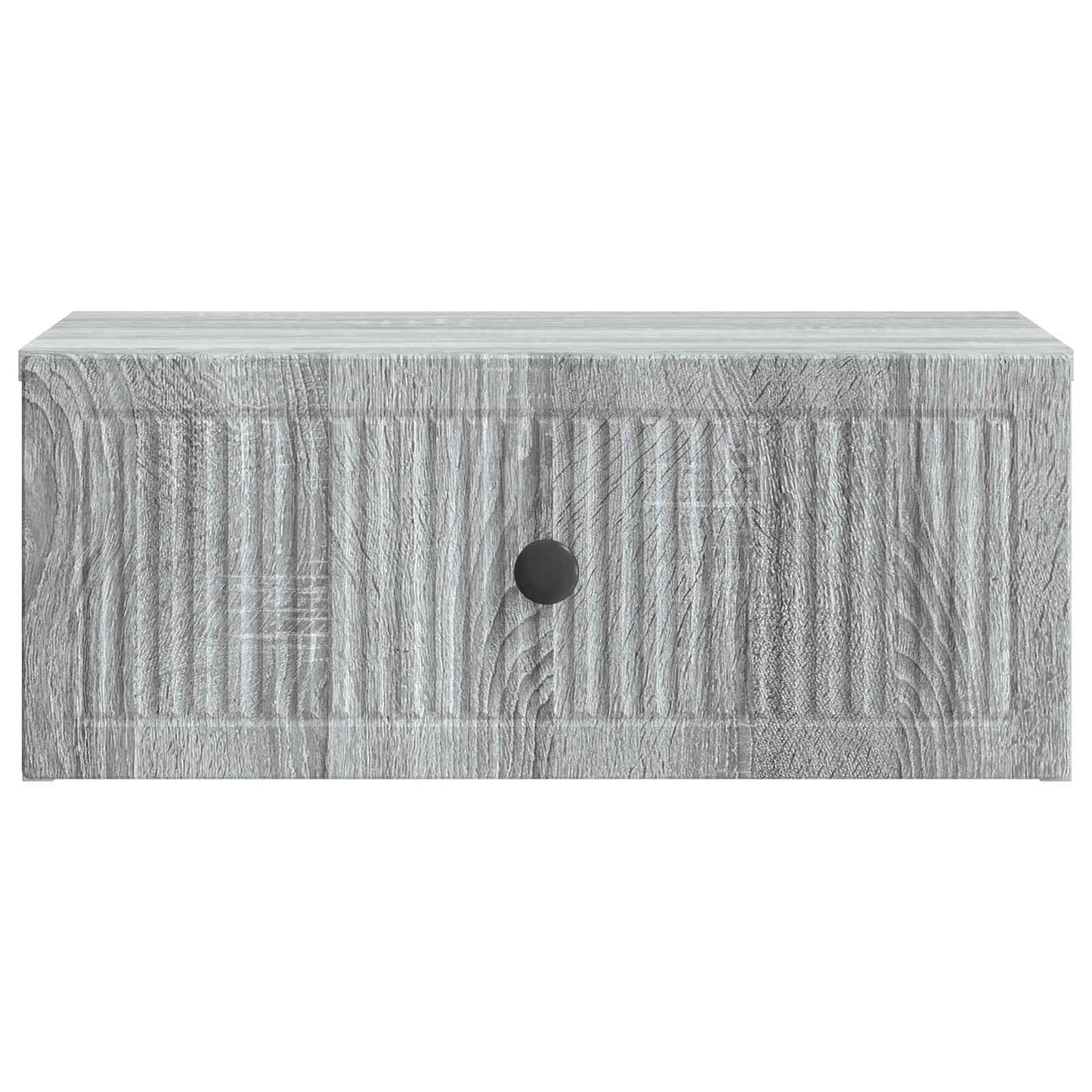 vidaXL Bedside Cabinet Grey Sonoma 49 x 34.5 x 20 cm Engineered Wood
