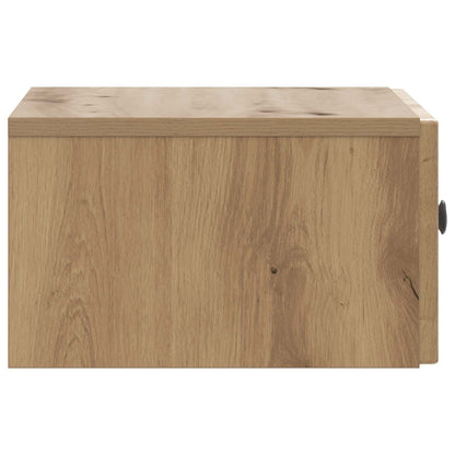 vidaXL Bedside Cabinet Artisan Oak 49 x 34.5 x 20 cm Engineered Wood