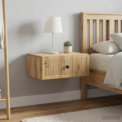 vidaXL Bedside Cabinet 2 pcs Artisan Oak 49 x 34.5 x 20 cm