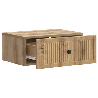 vidaXL Bedside Cabinet 2 pcs Artisan Oak 49 x 34.5 x 20 cm