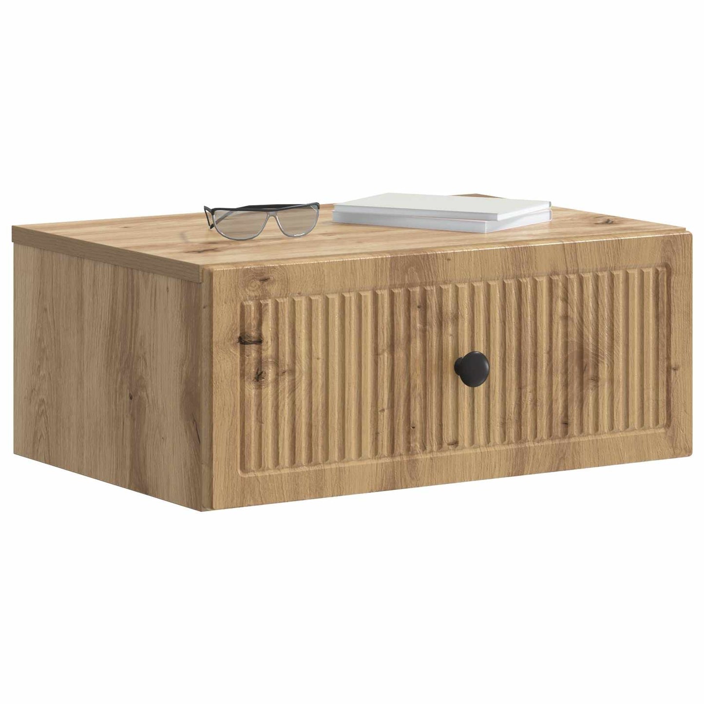 vidaXL Bedside Cabinet 2 pcs Artisan Oak 49 x 34.5 x 20 cm