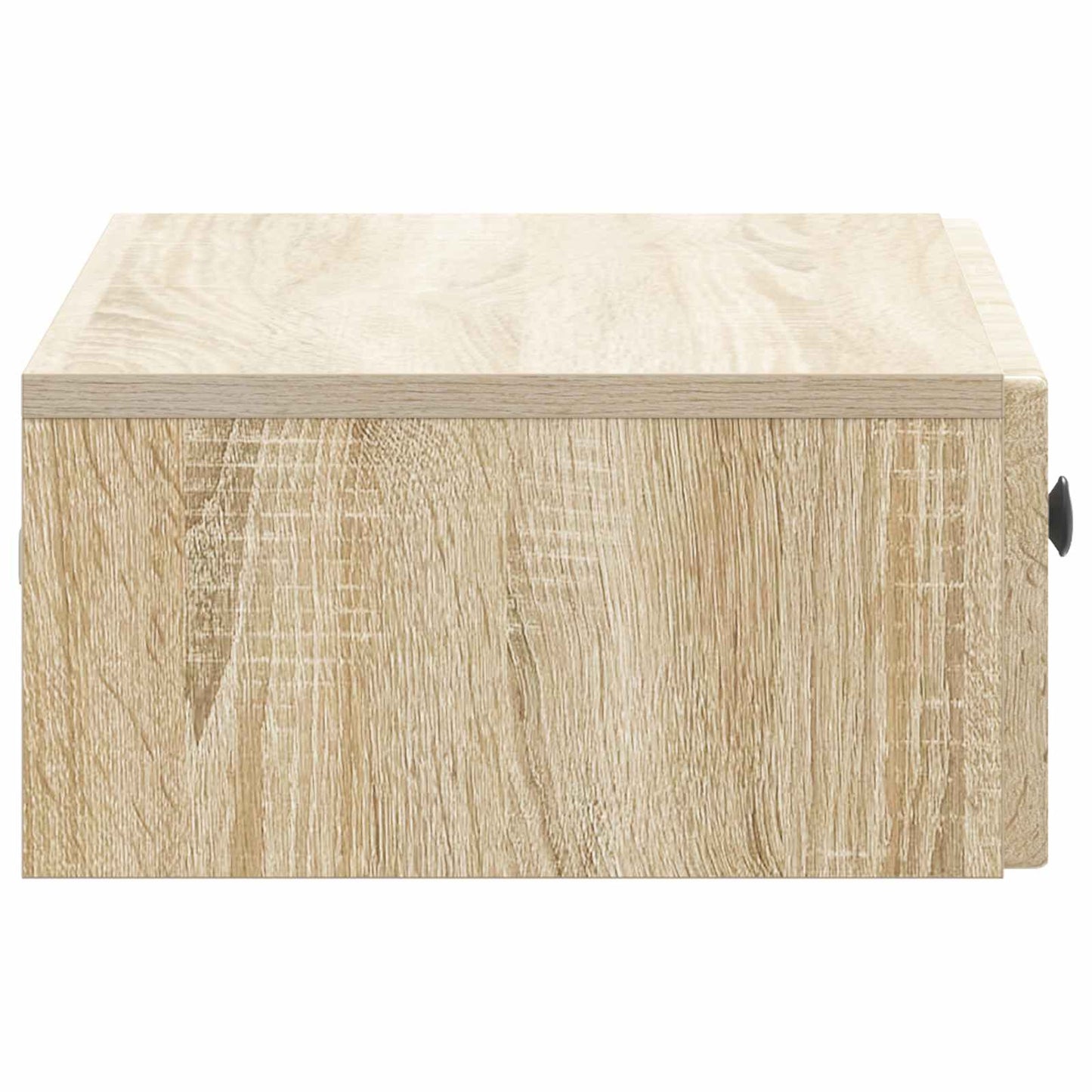 vidaXL Wall-Mounted Side Table Sonoma Oak 59 x 34.5 x 17 cm