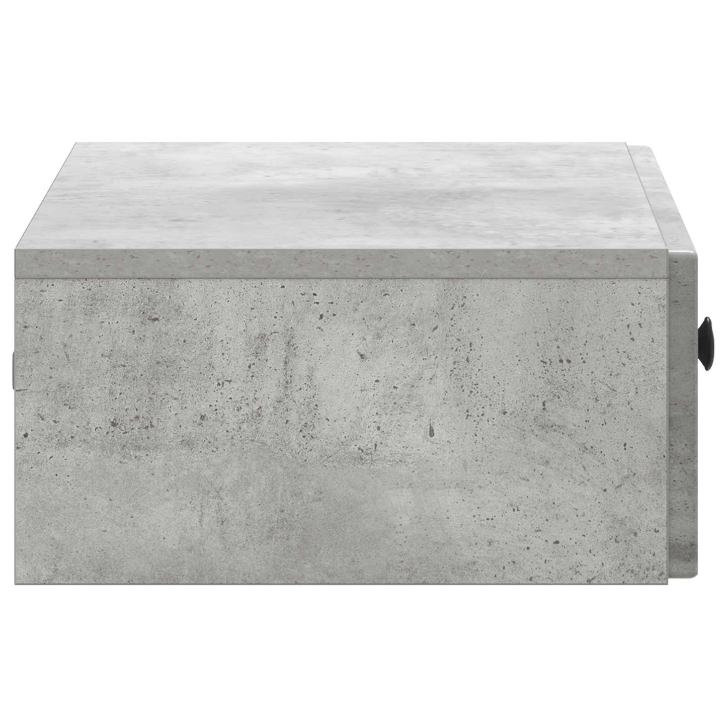 vidaXL Wall-Mounted Side Table Concrete Grey 59 x 34.5 x 17 cm