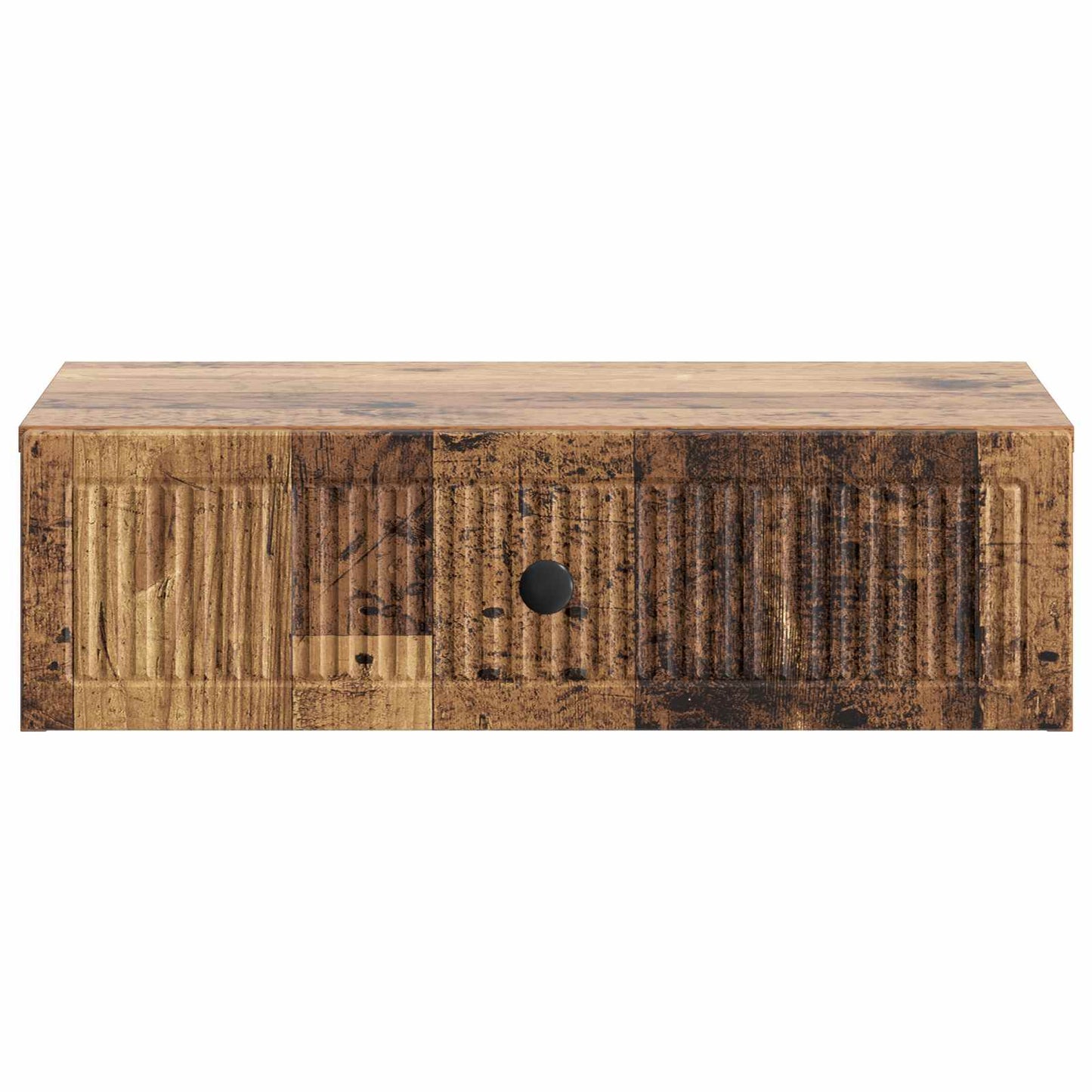 vidaXL Wall-Mounted Side Table Wall-mounted Old Wood 59 x 34.5 x 17 cm