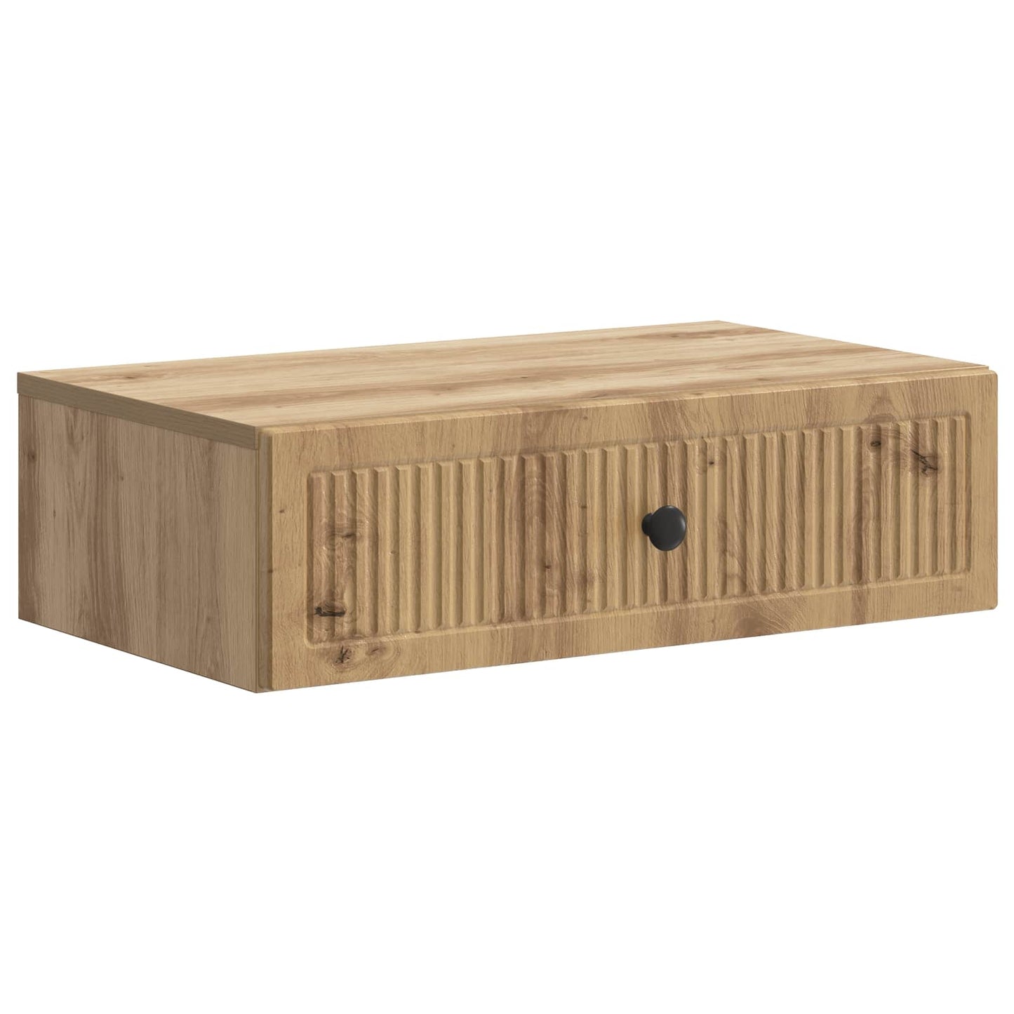 vidaXL Wall-Mounted Side Table 59 x 34.5 x 17 cm Engineered Wood