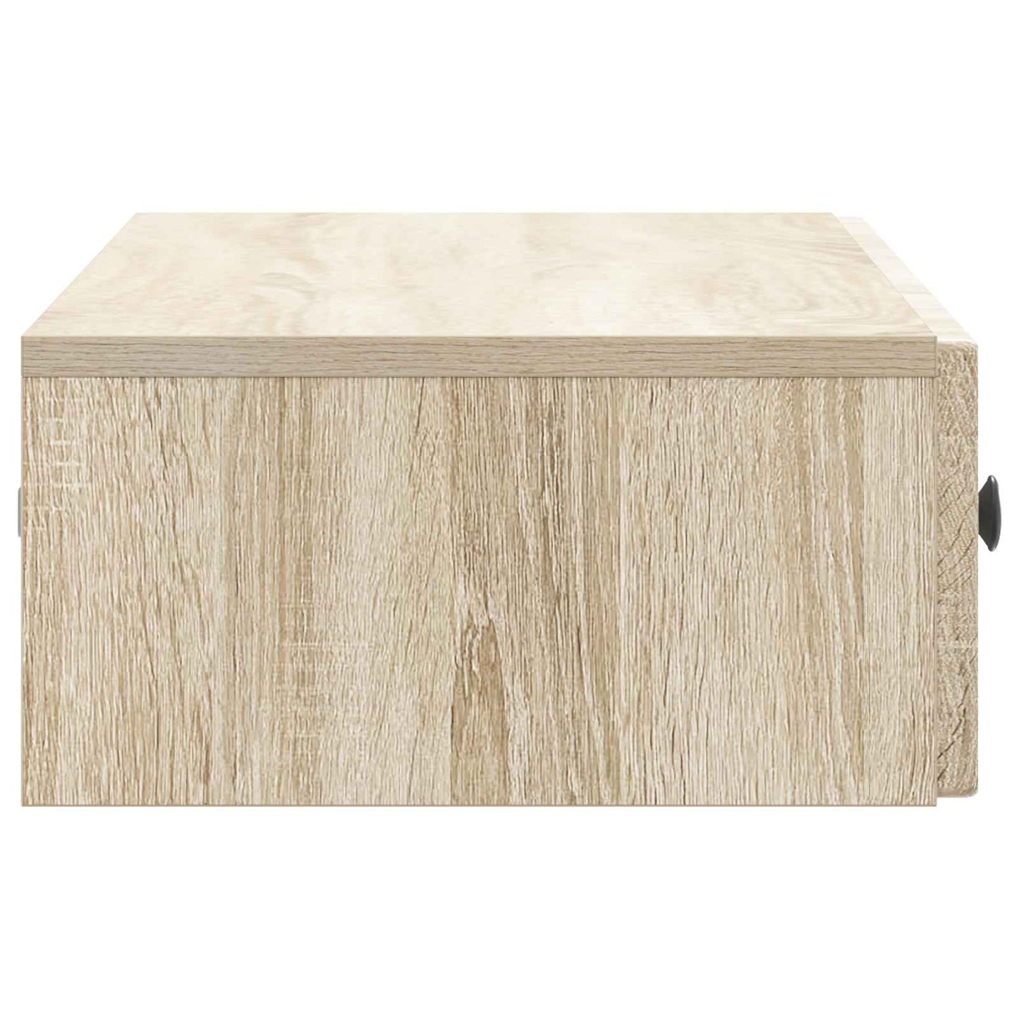 vidaXL Wall-Mounted Side Table Sonoma Oak 87.5 x 34.5 x 17 cm