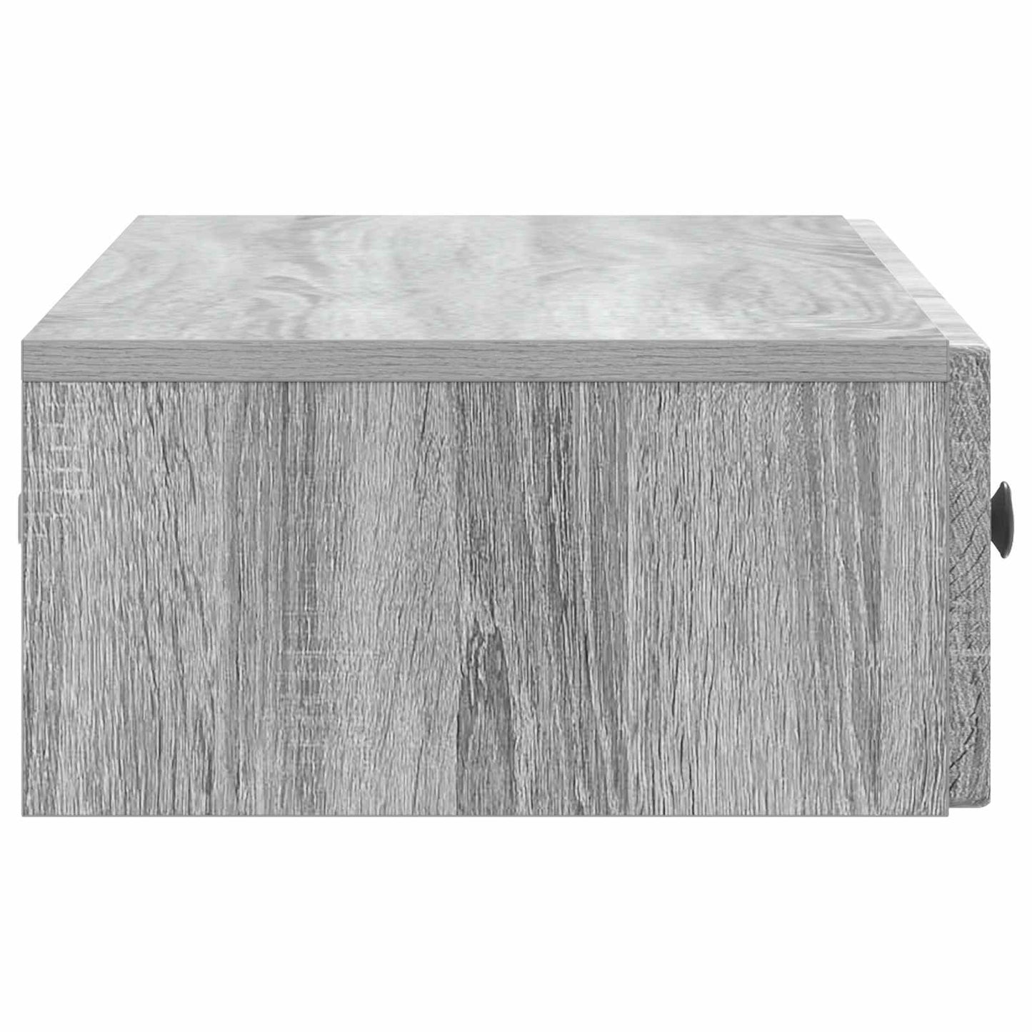 vidaXL Wall-Mounted Side Table Grey Sonoma 87.5 x 34.5 x 17 cm