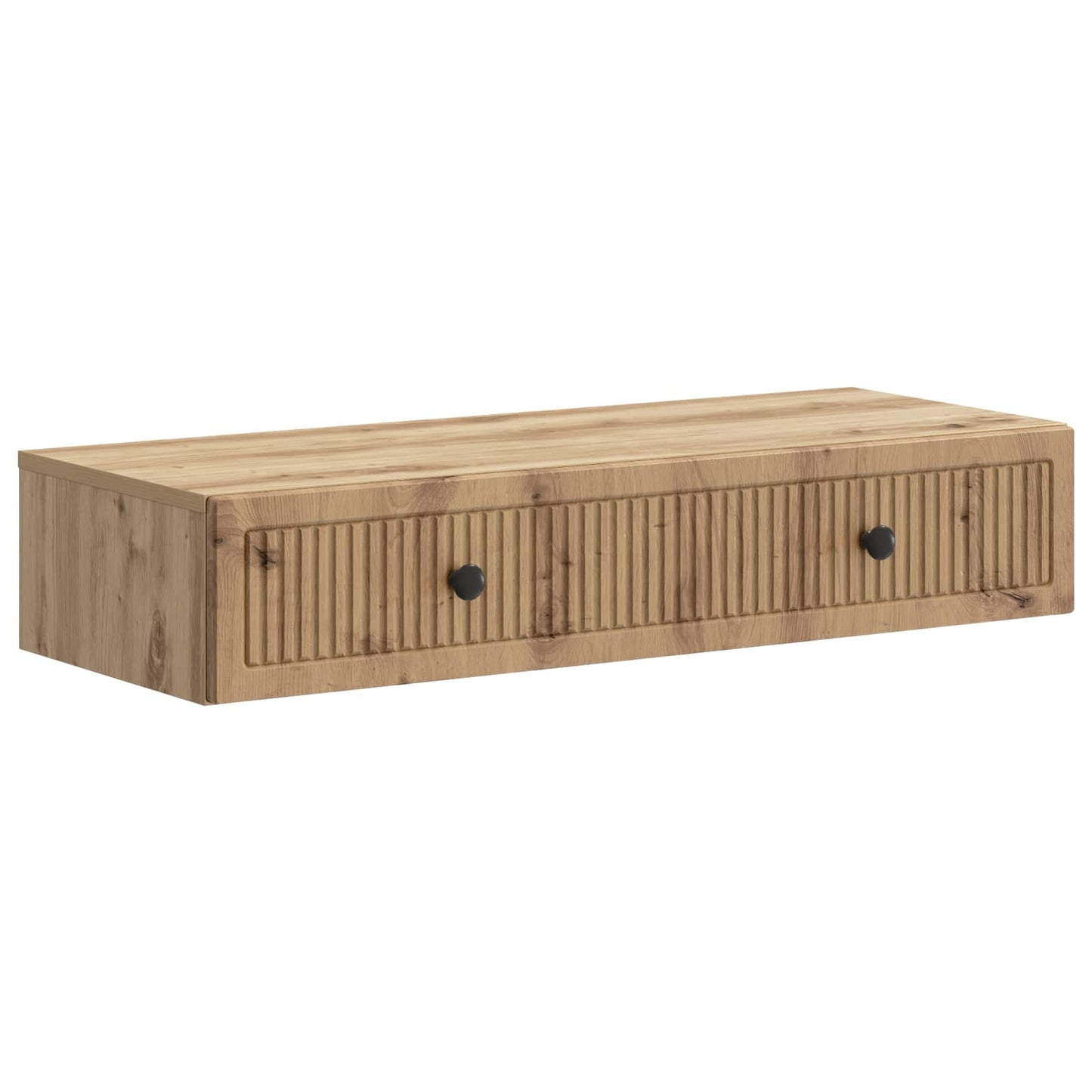 vidaXL Wall-Mounted Side Table 87.5 x 34.5 x 17 cm Engineered Wood