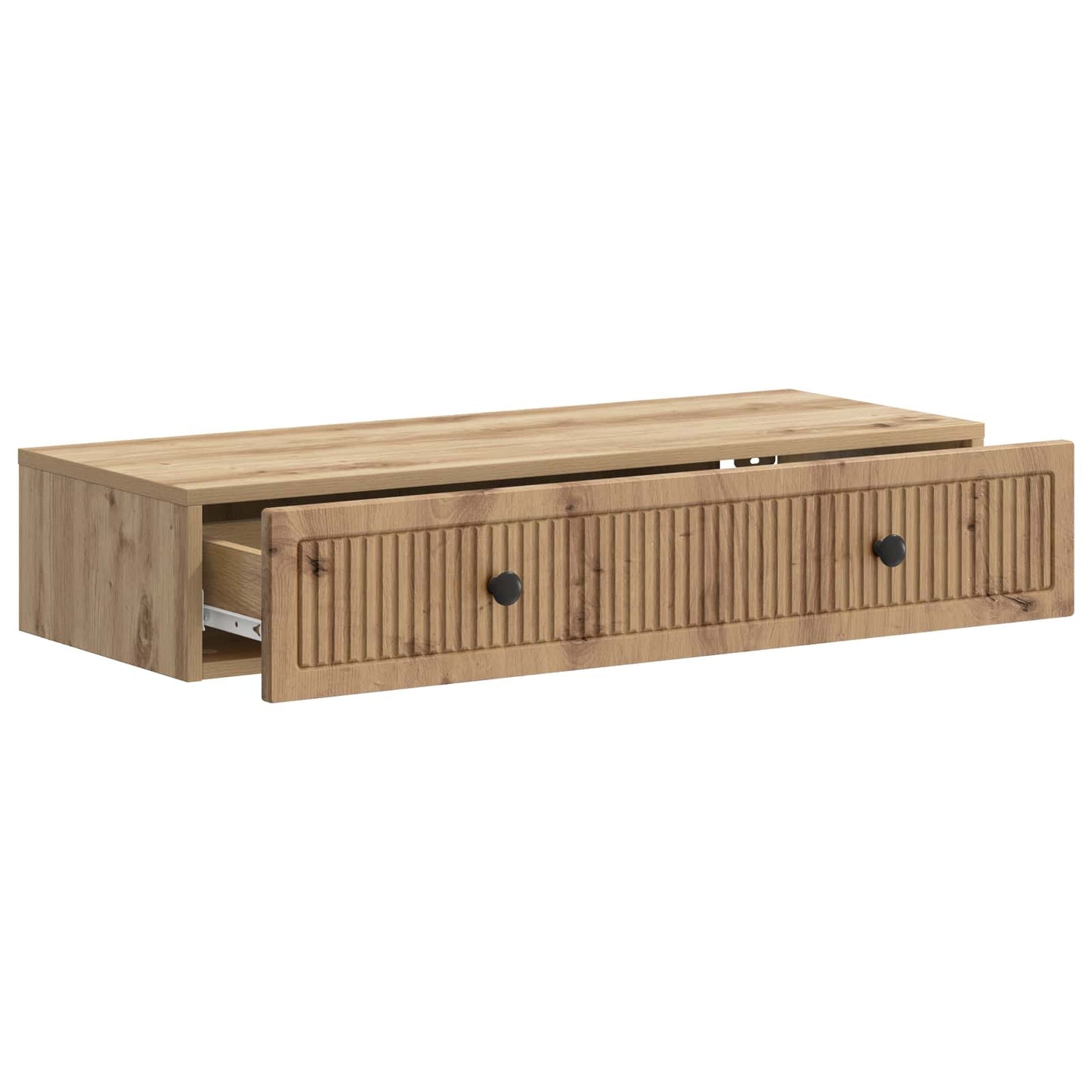 vidaXL Wall-Mounted Side Table 87.5 x 34.5 x 17 cm Engineered Wood