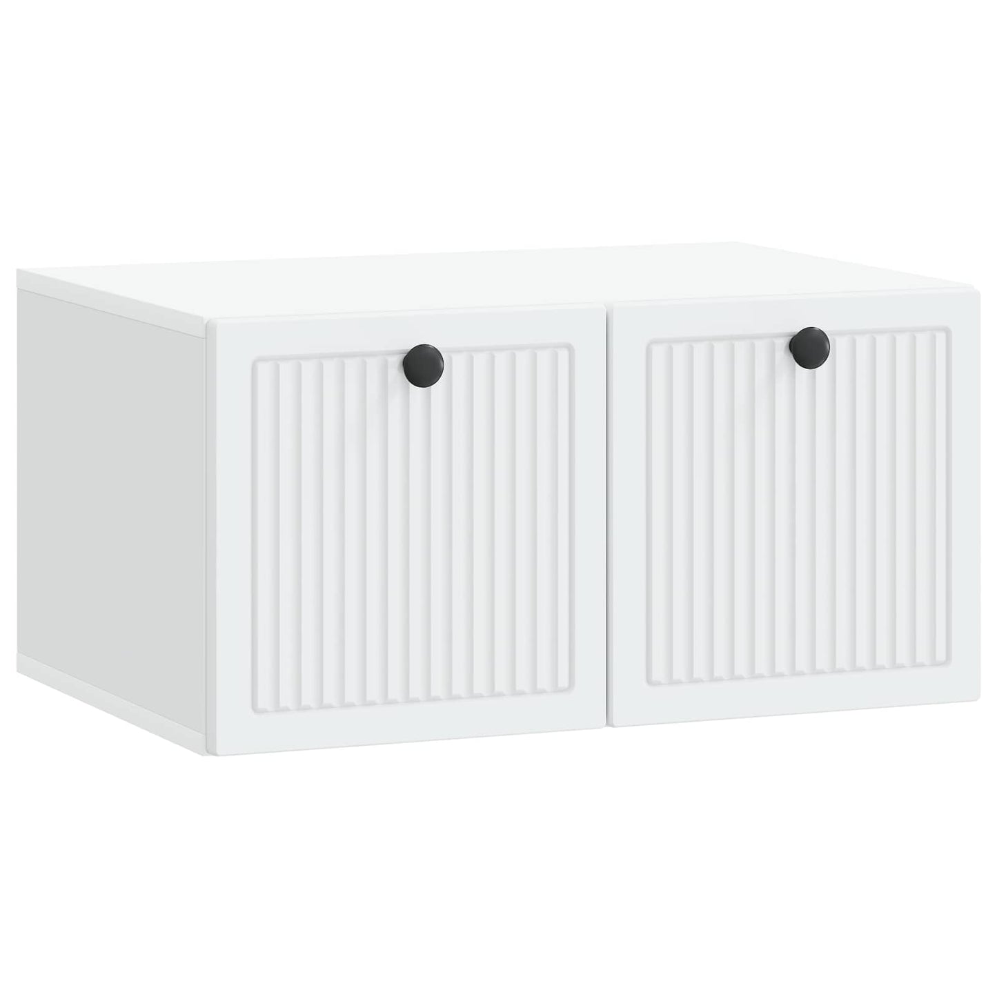 vidaXL Wall-Mounted TV Cabinet White 59.5 x 41 x 30 cm Engineered Wood