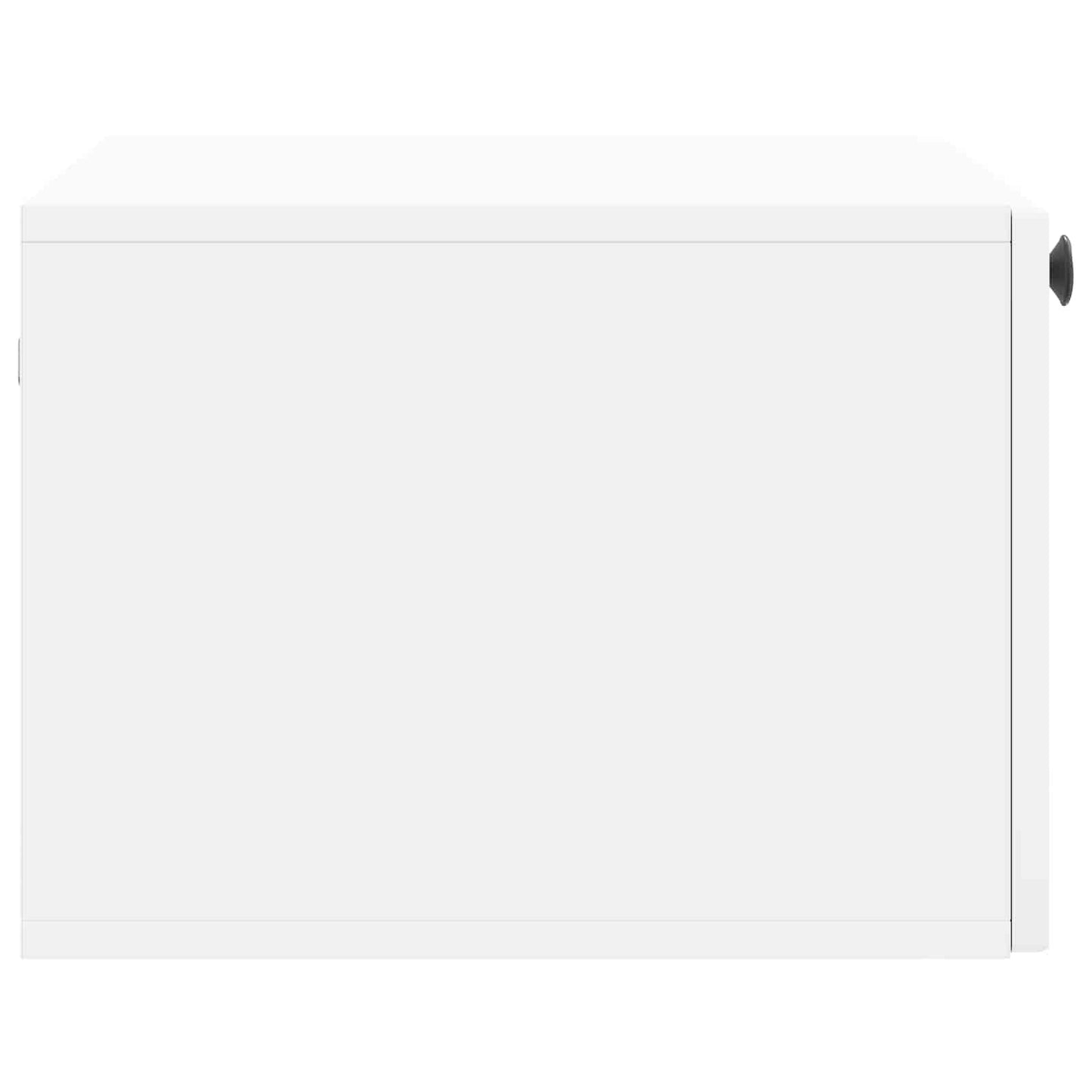 vidaXL Wall-Mounted TV Cabinet White 59.5 x 41 x 30 cm Engineered Wood