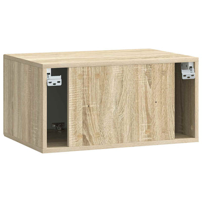 vidaXL Wall-Mounted TV Cabinet Sonoma Oak 59.5 x 41 x 30 cm