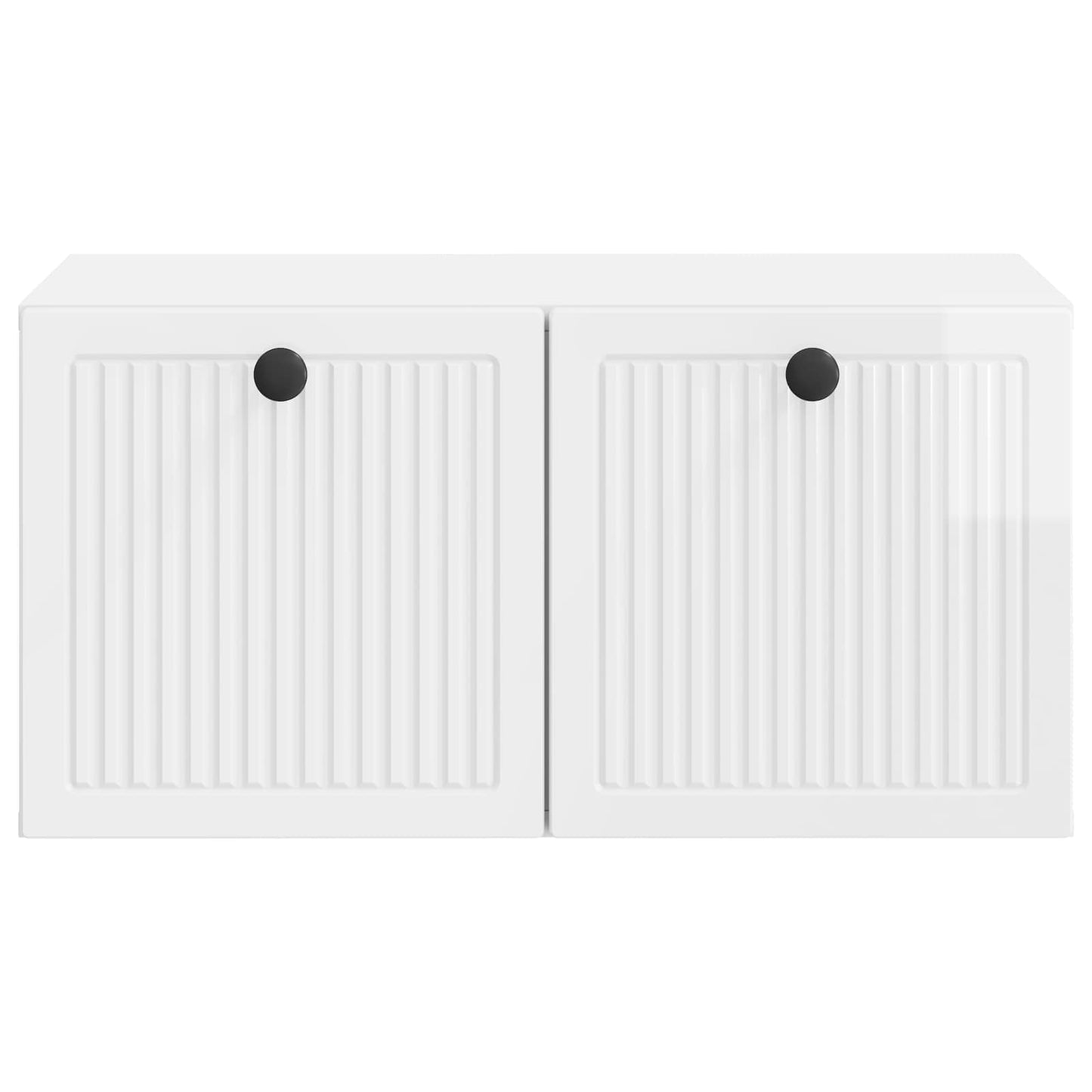 vidaXL Wall-Mounted TV Cabinet High Gloss White 59.5 x 41 x 30 cm