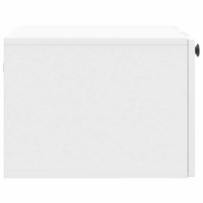 vidaXL Wall-Mounted TV Cabinet High Gloss White 59.5 x 41 x 30 cm