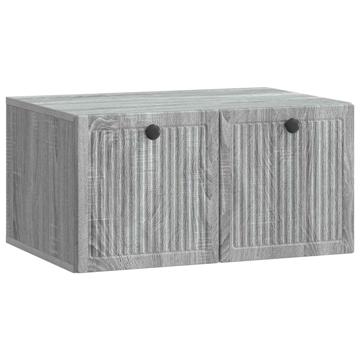 vidaXL Wall-Mounted TV Cabinet Grey Sonoma 59.5 x 41 x 30 cm