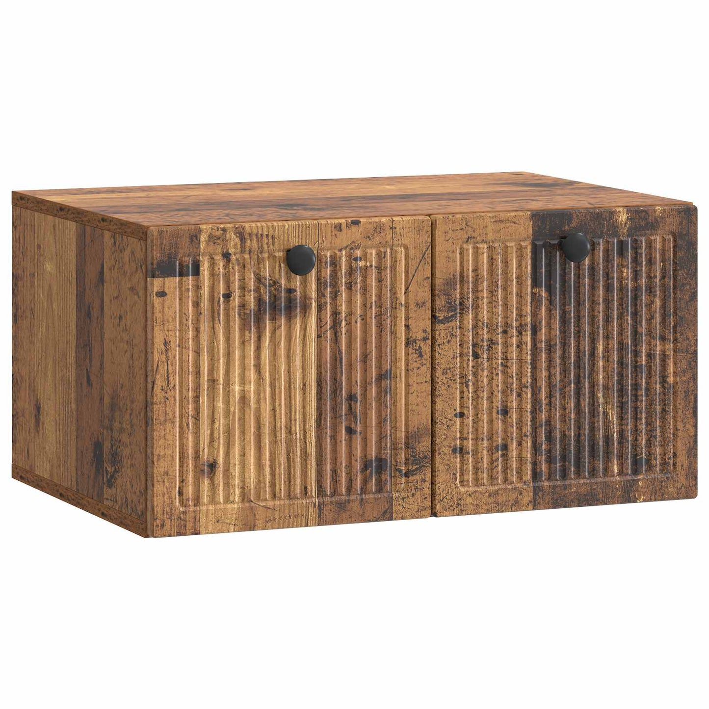 vidaXL Wall-Mounted TV Cabinet Wall-mounted Old Wood 59.5 x 41 x 30 cm