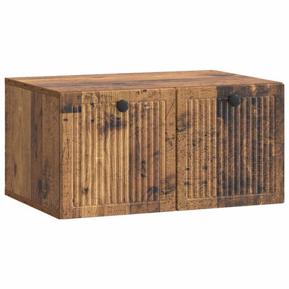 vidaXL Wall-Mounted TV Cabinet Wall-mounted Old Wood 59.5 x 41 x 30 cm