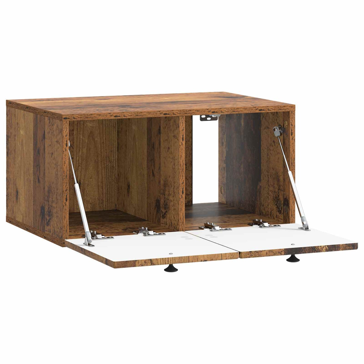 vidaXL Wall-Mounted TV Cabinet Wall-mounted Old Wood 59.5 x 41 x 30 cm