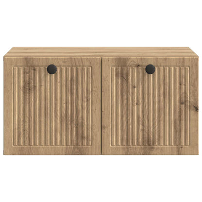 vidaXL Wall-Mounted TV Cabinet Artisan Oak 59.5 x 41 x 30 cm