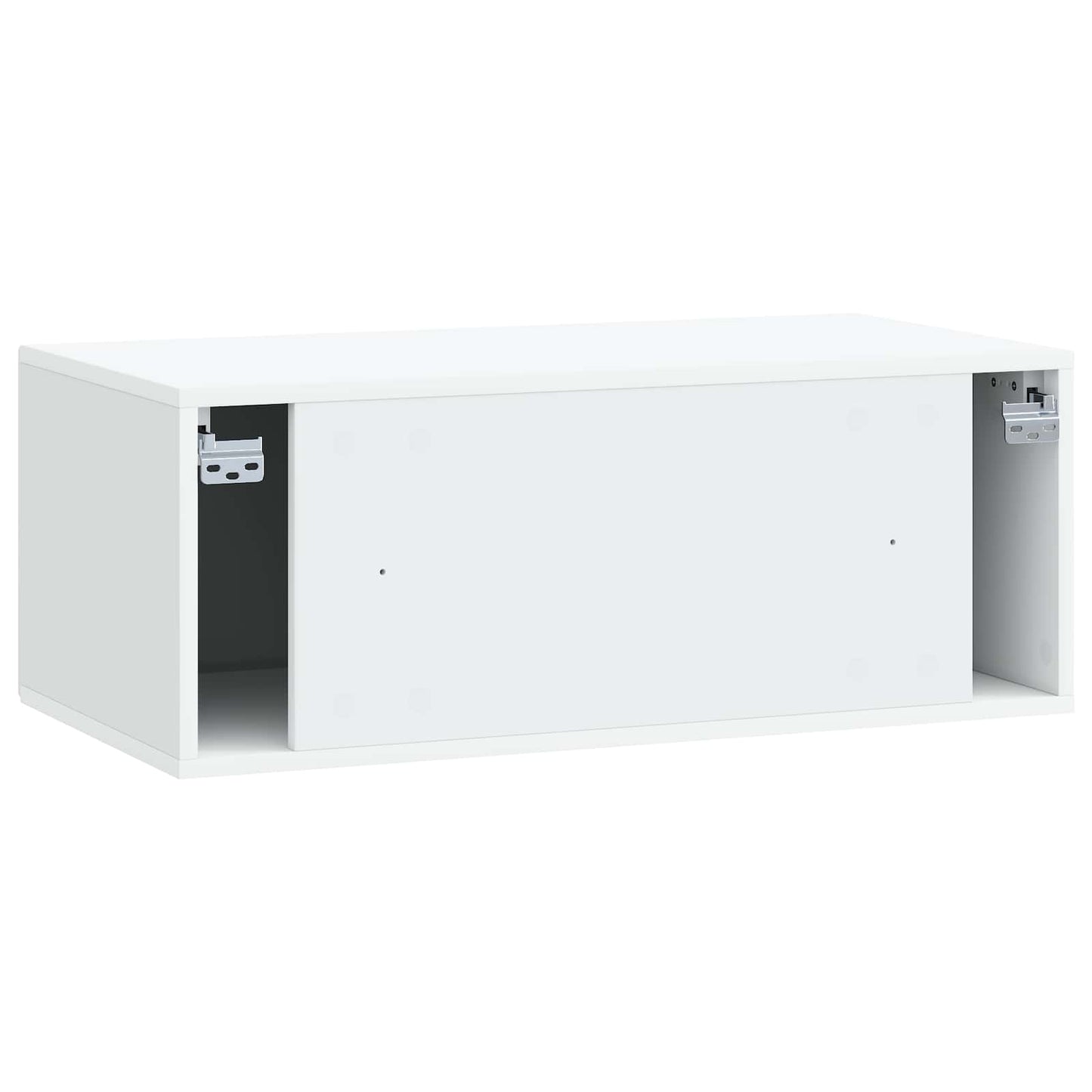 vidaXL Wall-Mounted TV Cabinet White 78.5 x 41 x 30 cm Engineered Wood