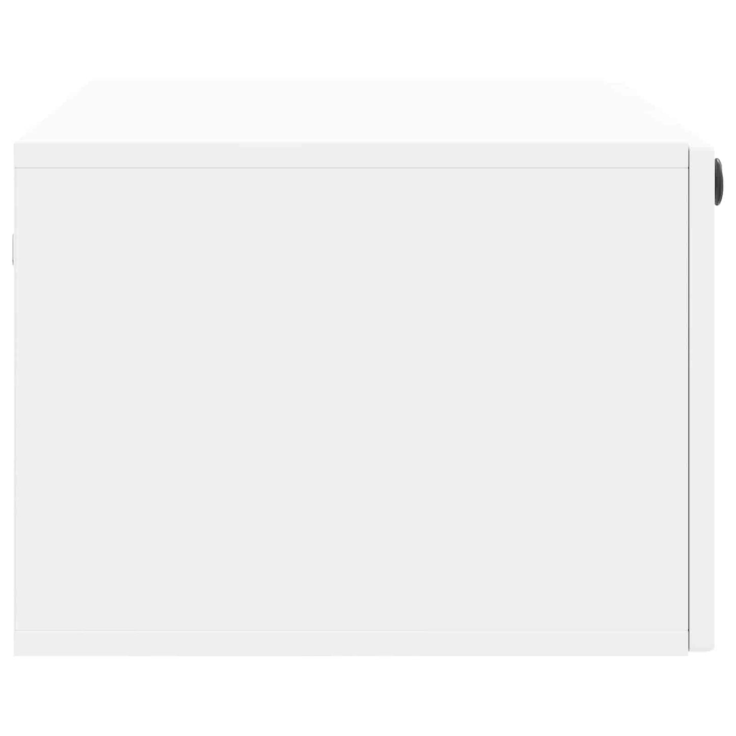 vidaXL Wall-Mounted TV Cabinet White 78.5 x 41 x 30 cm Engineered Wood